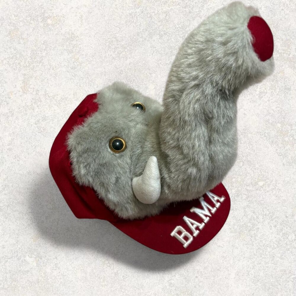 Vintage Collective College Alabama Crimson Tide Plush Elephant Novelty Hat
